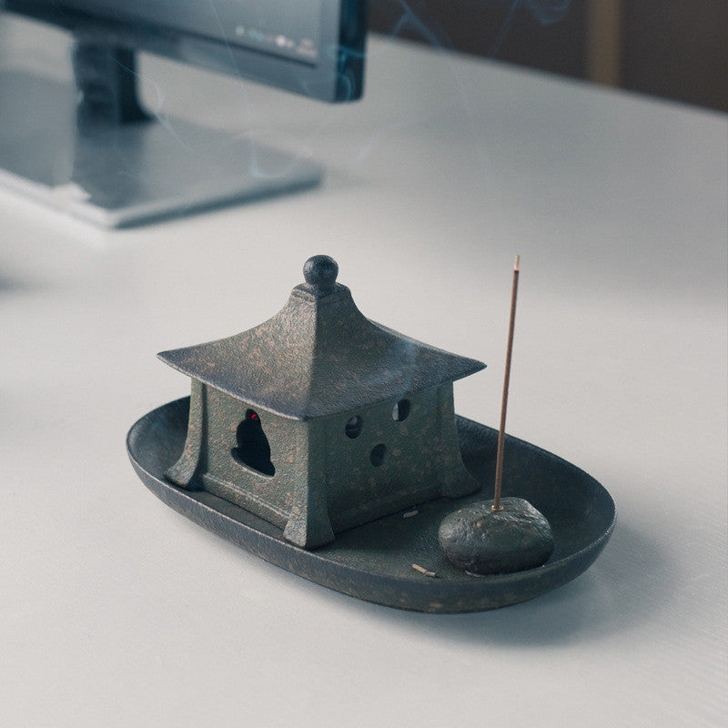 Ceramic Incense Burner Incense Coil Dual Purpose