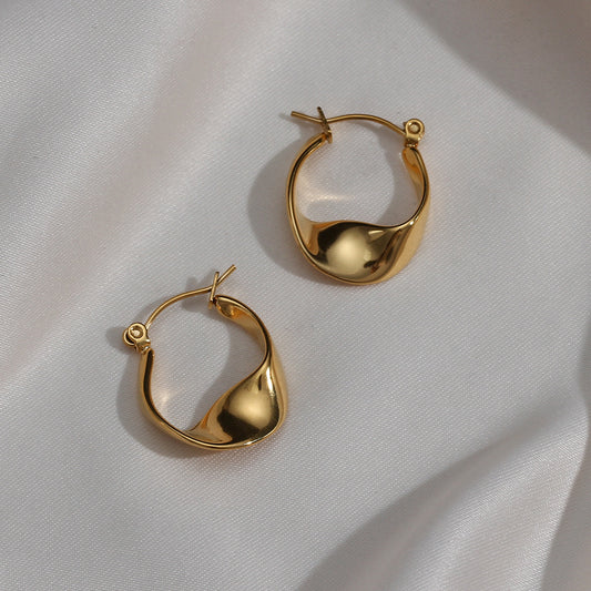 Esti Irregular Hoop Earrings