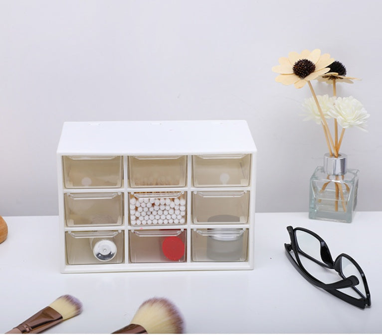 Organizer Storage Container Desk Organizer Stationery Plastic Transparent Box