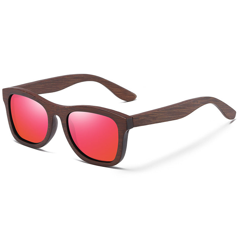 Bamboo Wood Sunglasses Wooden Retro Polarized