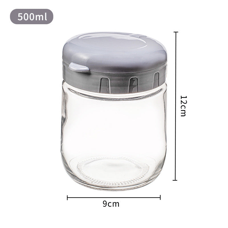 Kitchen Grains Storage Sealed Food Grade Glass Jar