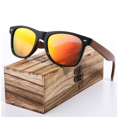 Wooden sunglasses polarized sunglasses men's glasses