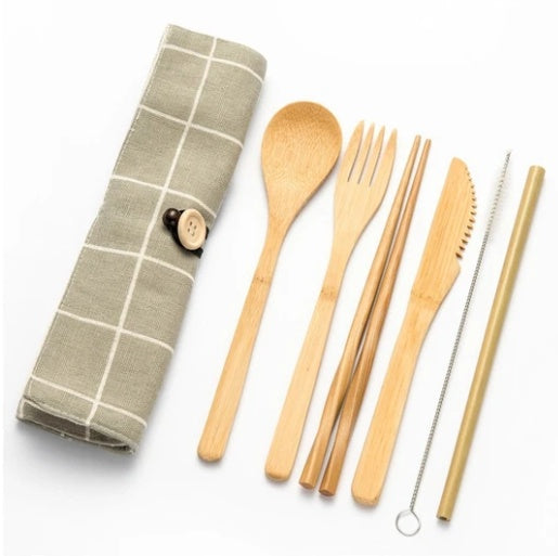 Chopsticks spoon bag travel cutlery bag