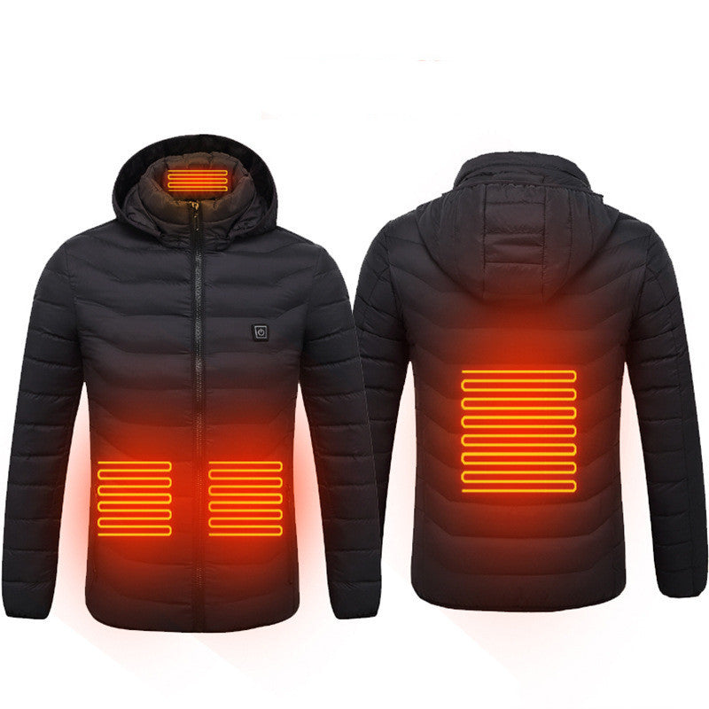 New Heated Jacket Coat USB Electric Jacket Cotton Heater Thermal Clothing Heating Vest