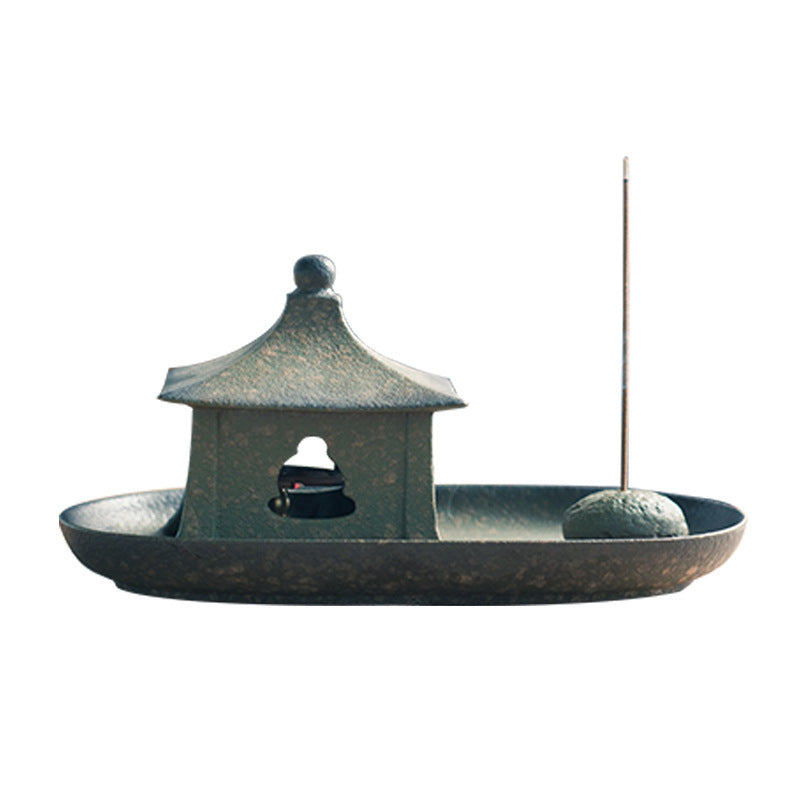 Ceramic Incense Burner Incense Coil Dual Purpose