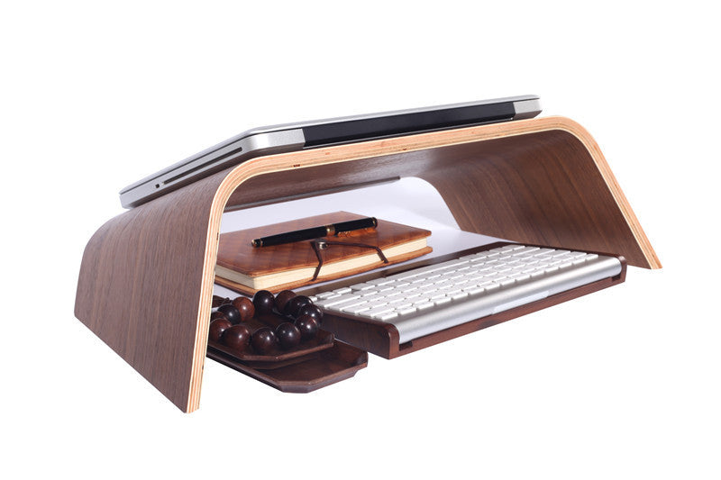 Wooden Laptop Tilt Macbook Stand Laptop Stand