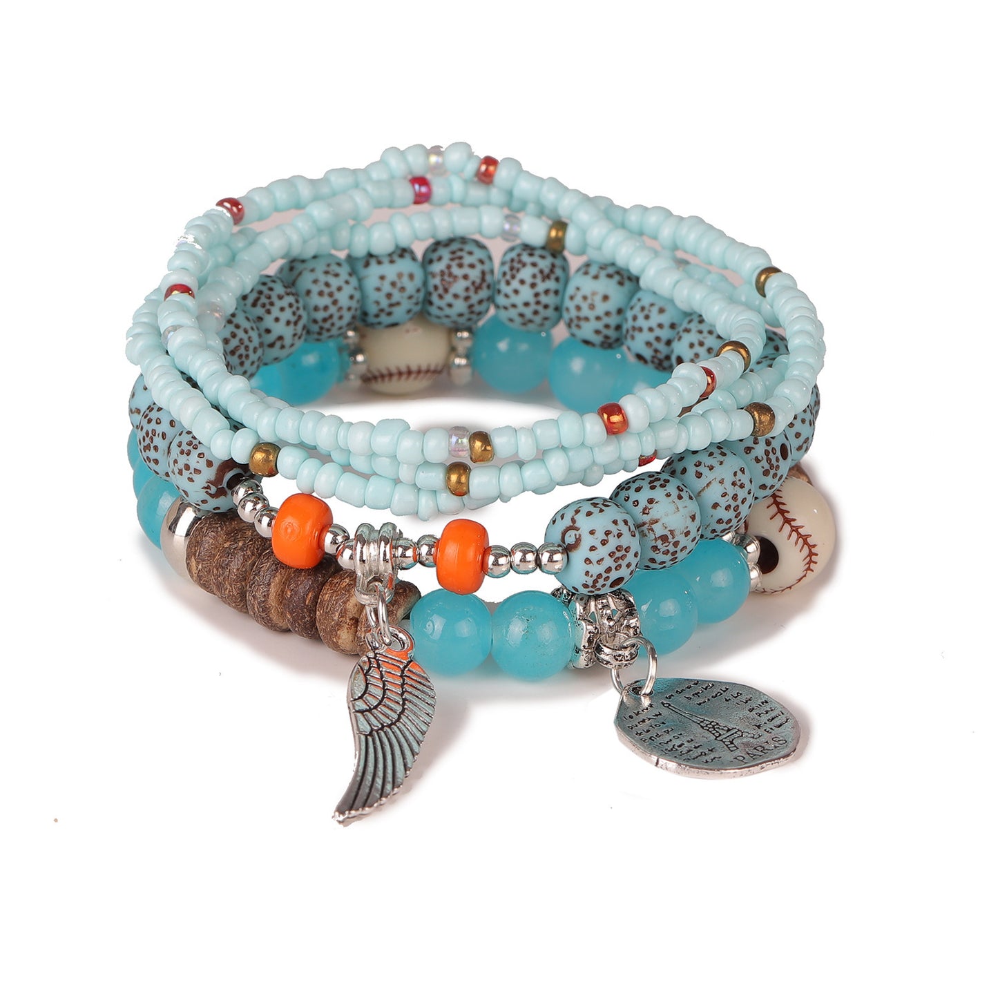 Women's Multi-layer Stretch Rice Bead Bracelets