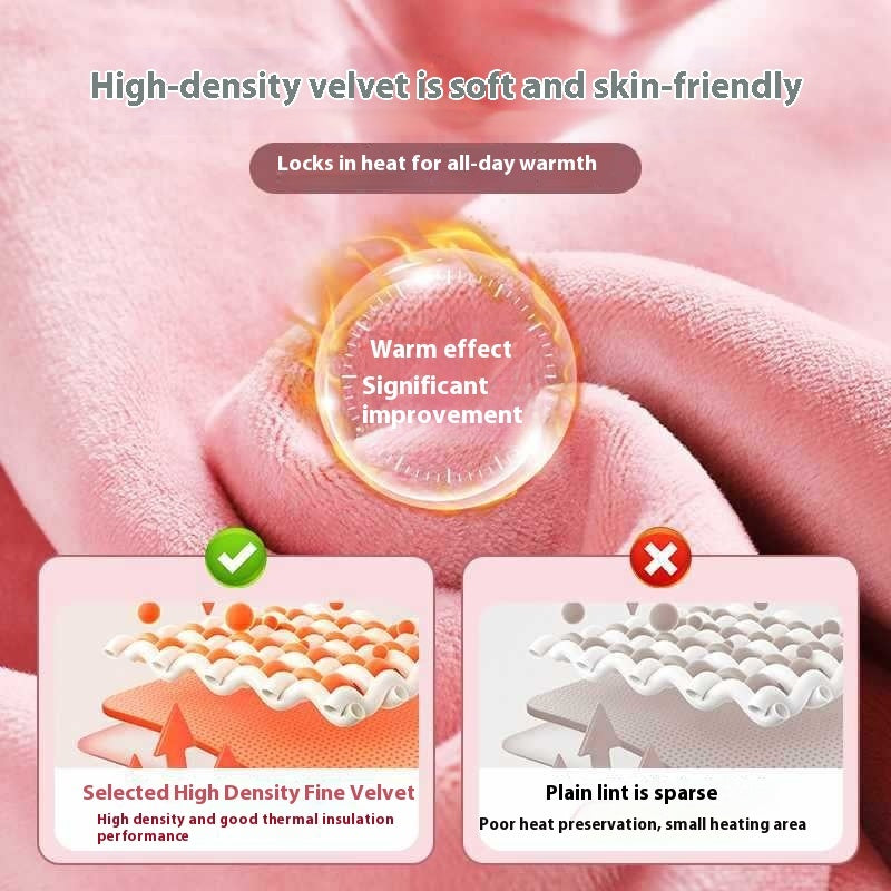 Plush Thickened Explosion-proof Cute Hot Compress Hot Water Bag