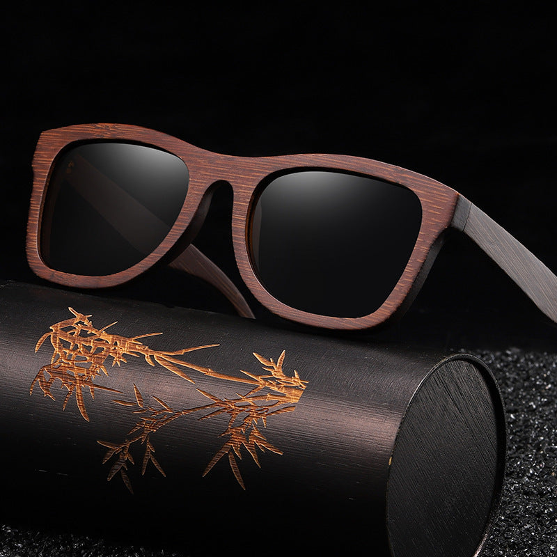 Bamboo Wood Sunglasses Wooden Retro Polarized