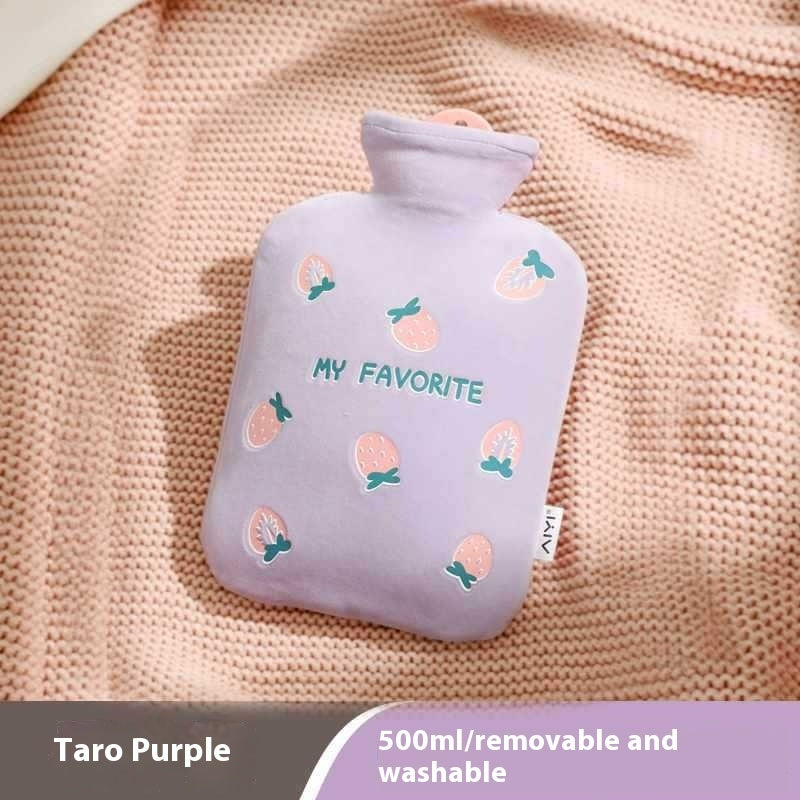 Plush Thickened Explosion-proof Cute Hot Compress Hot Water Bag