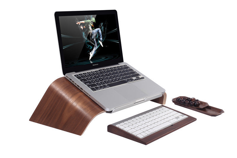 Wooden Laptop Tilt Macbook Stand Laptop Stand