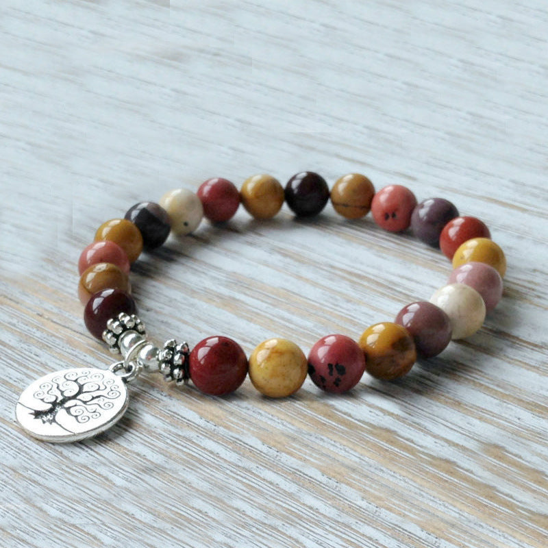 Natural Stone Yellow Stone Bracelet