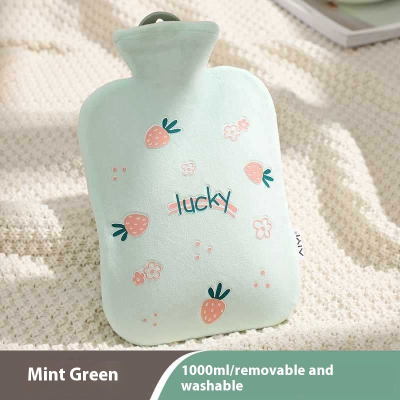 Plush Thickened Explosion-proof Cute Hot Compress Hot Water Bag