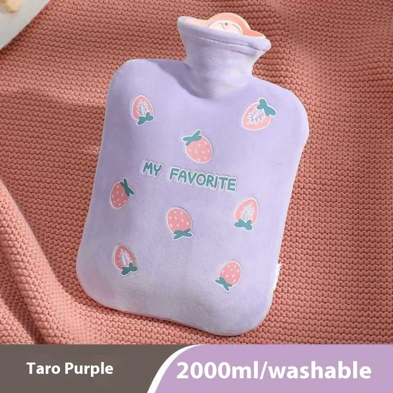 Plush Thickened Explosion-proof Cute Hot Compress Hot Water Bag