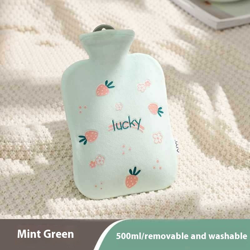 Plush Thickened Explosion-proof Cute Hot Compress Hot Water Bag