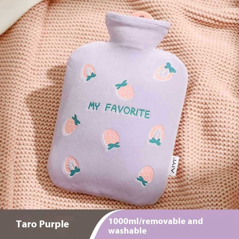 Plush Thickened Explosion-proof Cute Hot Compress Hot Water Bag